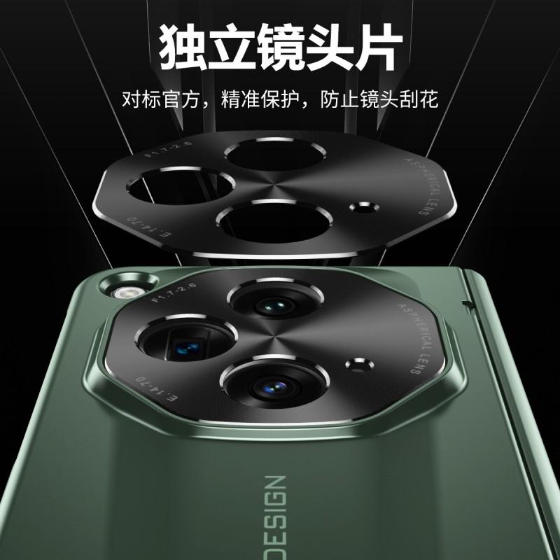 OPPO Find N3 Full Coverage Phone Case With Hinge Protection Lens Guard PC Hard Shell Anti-Scratch Shockproof