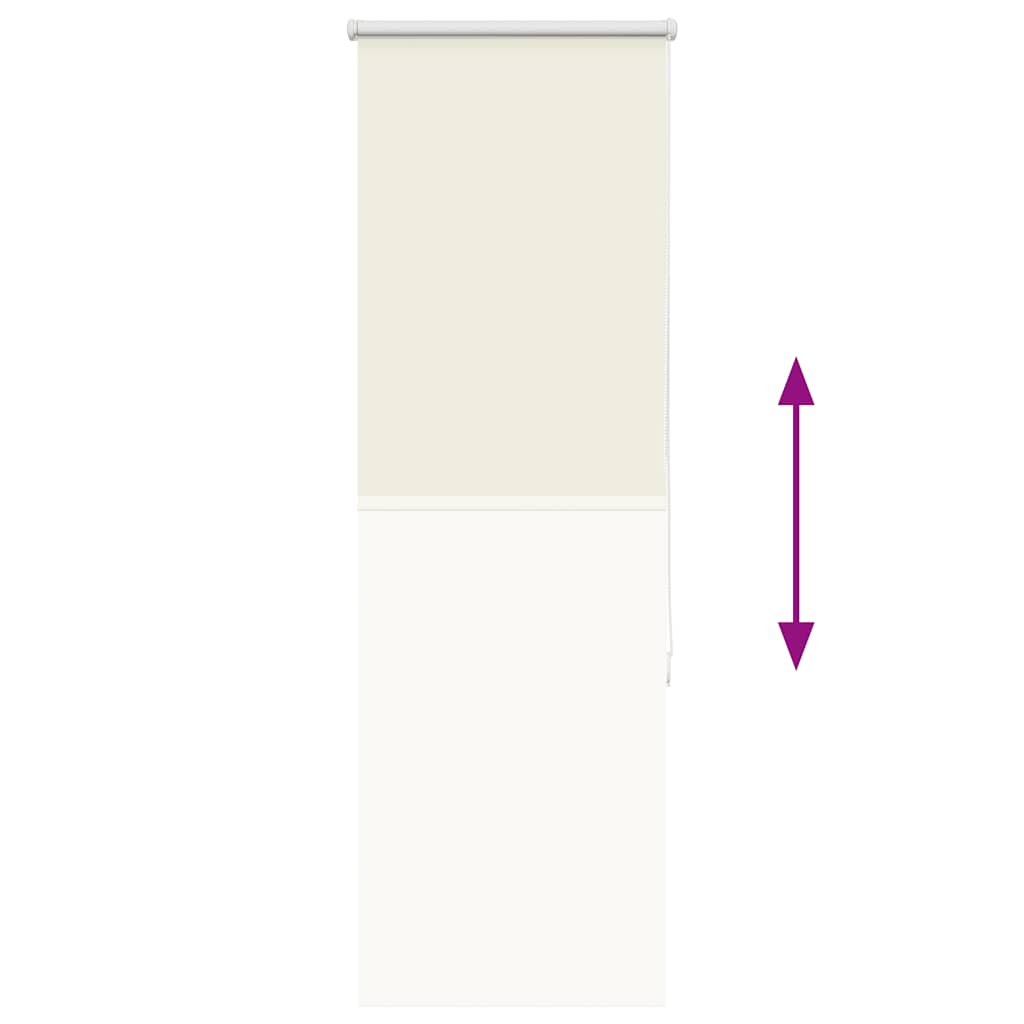 Roleta Zaciemniająca Off White 55X150 Cm Szerokość Tkaniny