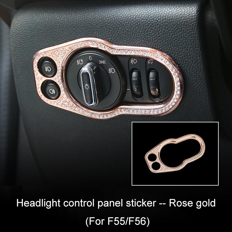 Интерьер автомобиля кольцо с бриллиантами наклейка украшение блестящий декор блестящие аксессуары для девочек для Mini Cooper F54 F55 F56 F60