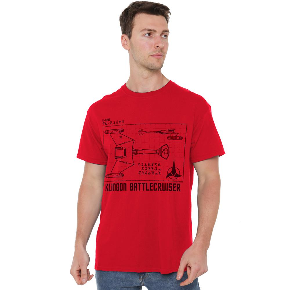 Star Trek Mens D7 Diagram T-Shirt