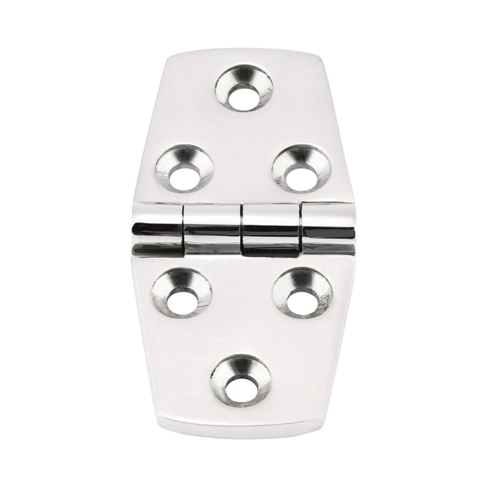 76 * 38mm/102*38mm Marine Boat Cabin Door 316 Stainless Steel Flush Door Hinge Marine Lids