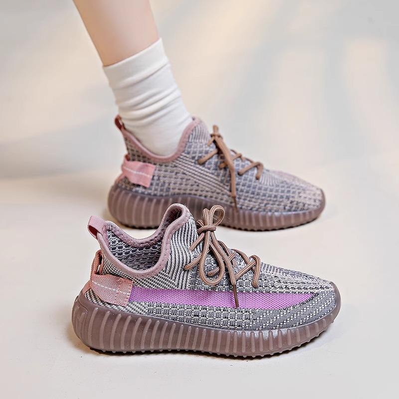 Повседневная дышащая кокосовая обувь женская весна лето новая корейская версия мягкая подошва универсальная студенческая легкая беговая спортивная обувь женская обувь