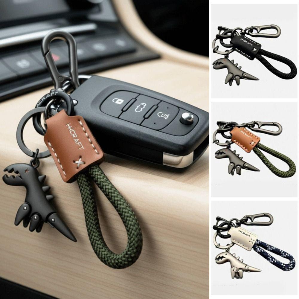 Animals Dinosaur Keychain Cartoon Bag Hanging Accessories Cute Dinosaur Pendant Gift