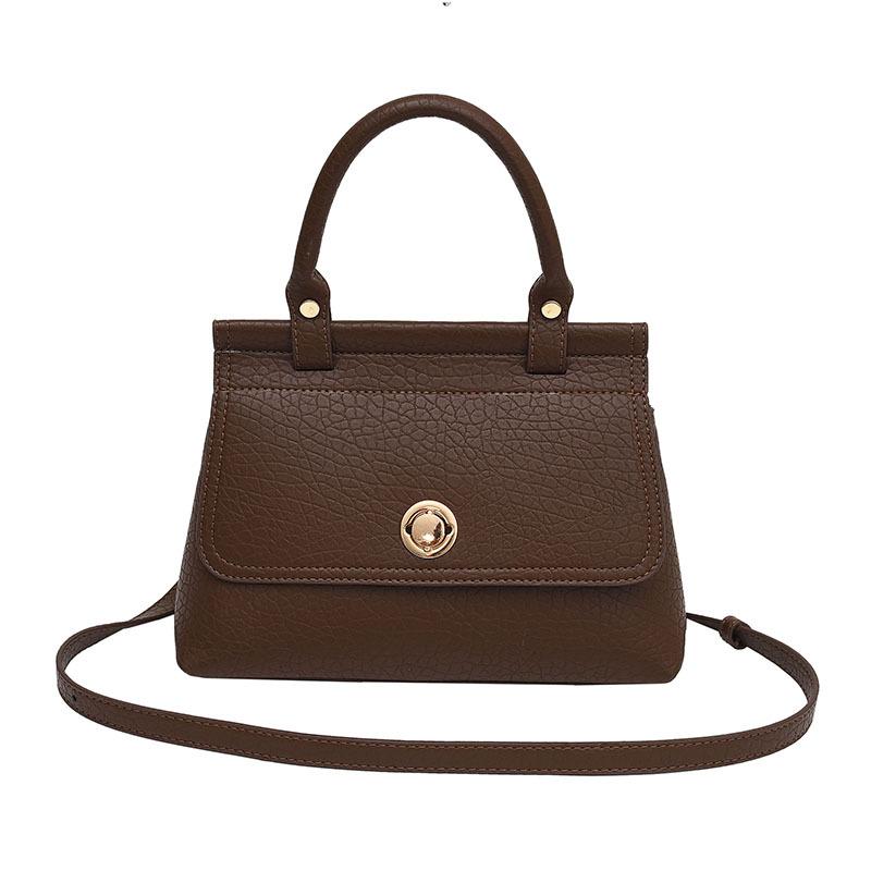 Женская сумка-тоут для работы с высокой текстурой, новая популярная новая модная нишевая ретро сумка через плечо