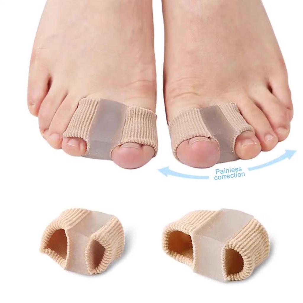1 шт., силиконовый разделитель для пальцев, корректор большого пальца, выпрямитель для большого пальца, инструмент для ухода за ногами