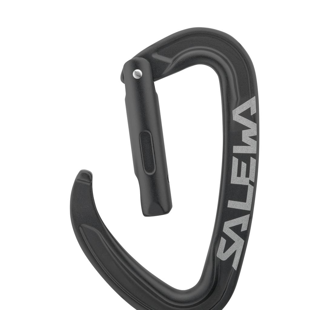 Unisex Carabiner Salewa Ortles Straight Black 00-0000072006_0900