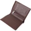 Мужское портмоне из натуральной зернистой кожи CANPELLINI Purse 21498 Коричневое