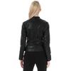 Только женская/дамская байкерская куртка из искусственной кожи Bandit