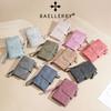 Fashion Pu Wallet For Women With Multiple Card Slots And Zipper Closure