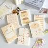 Cute Pudding Bear Memo Pad Cute Student Loose Leaf Message Notepad Girl Mini Pocket Planner Scrapbook Material Paper