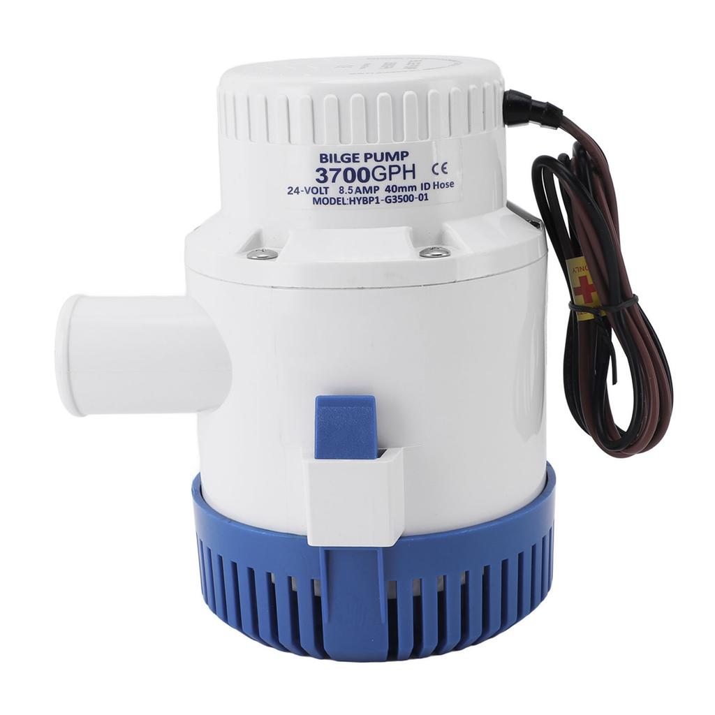 3700GPH Bilge Pump Electric Bilge Pump 3700 GPH Boat Marine Plumbing Electric Bilge Pump Efficient Low Noise Overheat Prevention