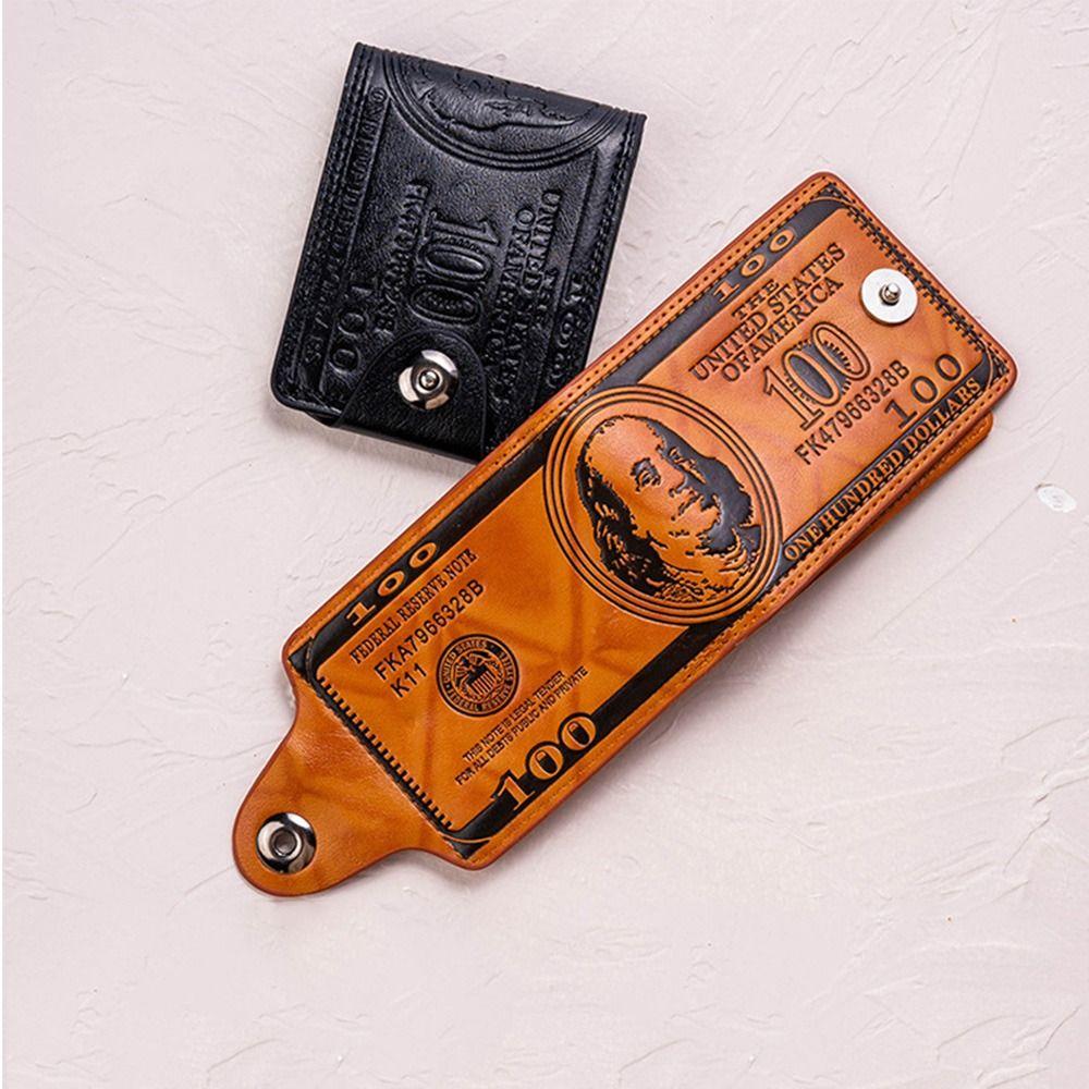 Большая емкость кошелек с рисунком доллара США клатч из искусственной кожи с карманом для денег на открытом воздухе