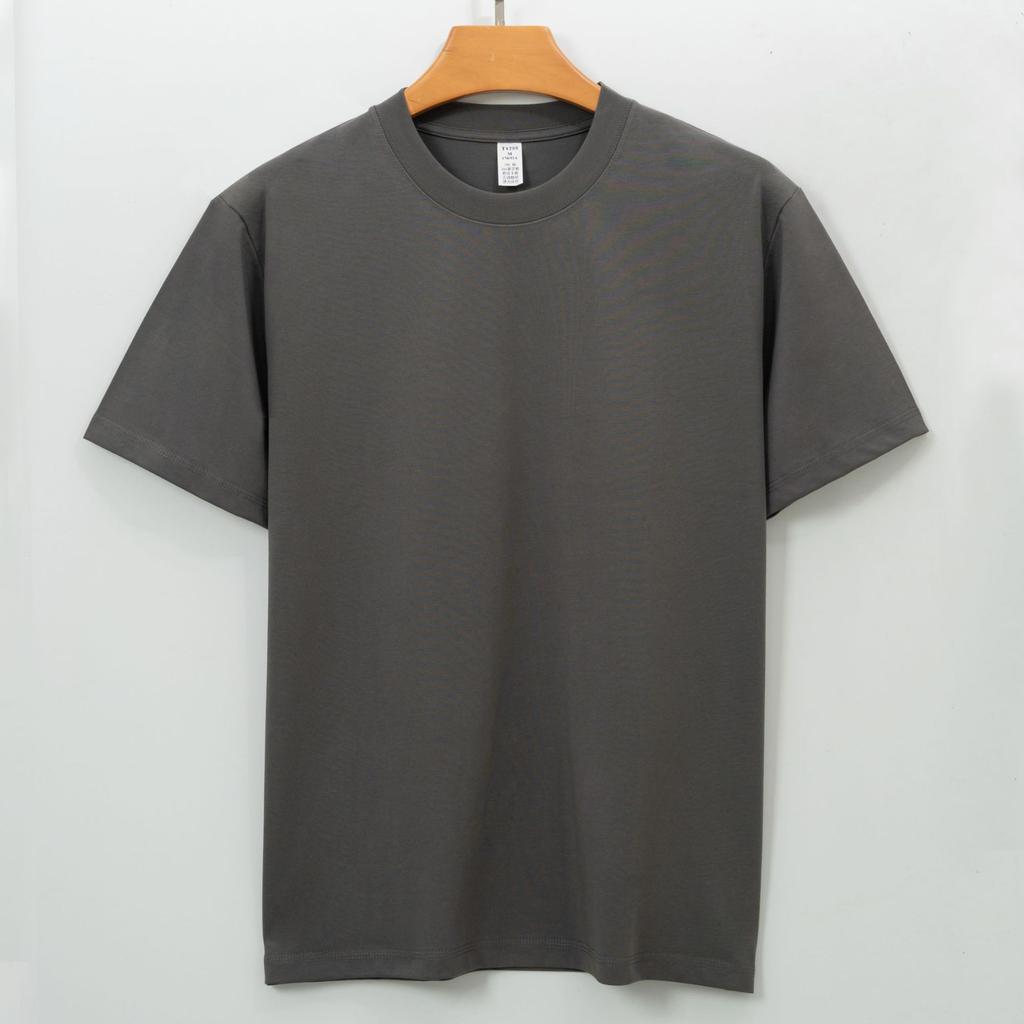 Футболка из хлопка, мужская футболка с коротким рукавом, женская футболка с круглым вырезом, для улицы, защита от солнца, быстросохнущая, антибактериальная, охлаждающая, с короткими рукавами