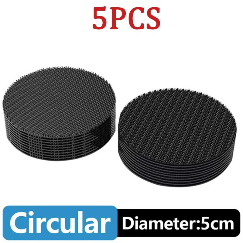 Автомобильная ковровая лента Универсальный зажим для коврика для пола Фиксирующий кронштейн Захват Самоклеящаяся застежка Наклейка Заплатки для фиксации автомобильного коврика для пола