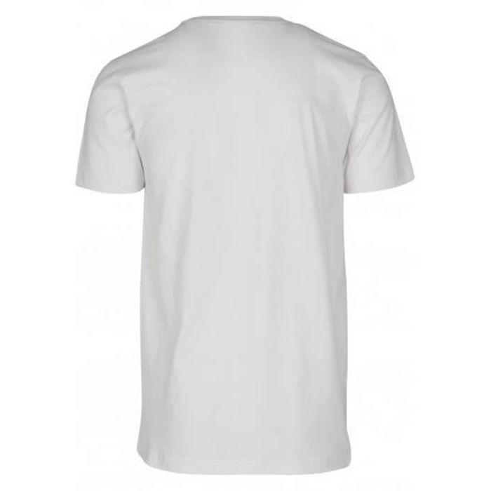 T-shirt basique - URBAN CLASSICS - Blanc - 100% coton - Manches courtes - Homme