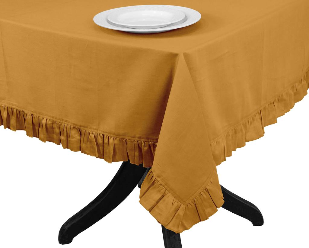 Vargottam Домашний декор Скатерти для вечеринок Твердые покрытия для обеденного стола Моющиеся скатерти-54X108