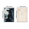 32pcs, Halloween Witch Postcard, Magic, Birthday/Anniversary Gift, Collectible, Suitable for Gifting, Mailable.