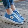 Парусиновые туфли, детская осенняя коллекция, новая женская обувь 2025 года, весенние и летние белые туфли, студенческие спортивные туфли на плоской подошве, одинарные туфли, обувь для сноуборда