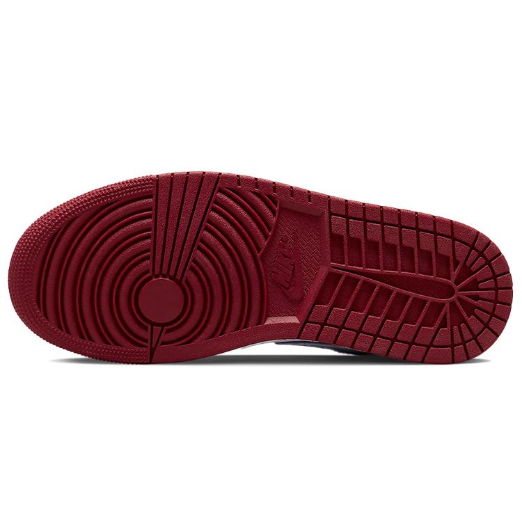 Jordan 1 Низкий гранат Средне-синий Женский DC0774-604