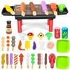 Набор для игры в кухню YongnKids из 35 предметов с барбекю и приправами, идеально подходит для игры в готовку, игр или в качестве подарка для совместной игры родителей и детей для