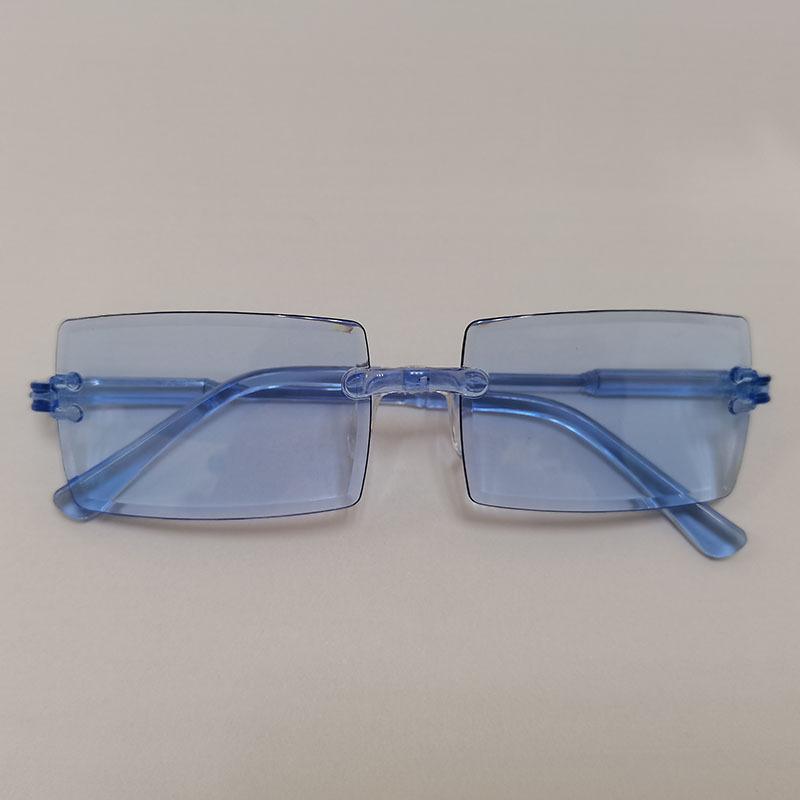 Солнцезащитные очки в квадратной оправе с плавным изменением цвета, в стиле «морской стиль», в европейском и американском стиле.