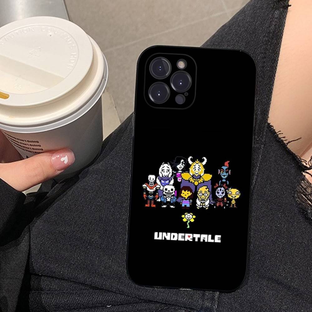 Чехол для телефона D-Deltarune Ralsei для iPhone 17 16 15 14 13 12 11 Pro Max Plus Черный корпус