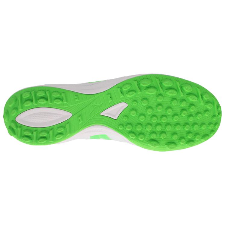 Mizuno Morelia Sala Leather Versatile Comfortable Shock Absorbing Durable Low Top Training Shoes Unisex Sneakers White Green Q1GB251237