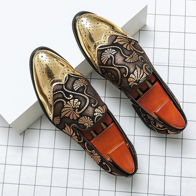 Fashion Italian Leather Slip On Men Shoes New Designer Man Loafers Fashion Casual Shoes Simple Moccasin Comfy Male Driving Dress Flats
