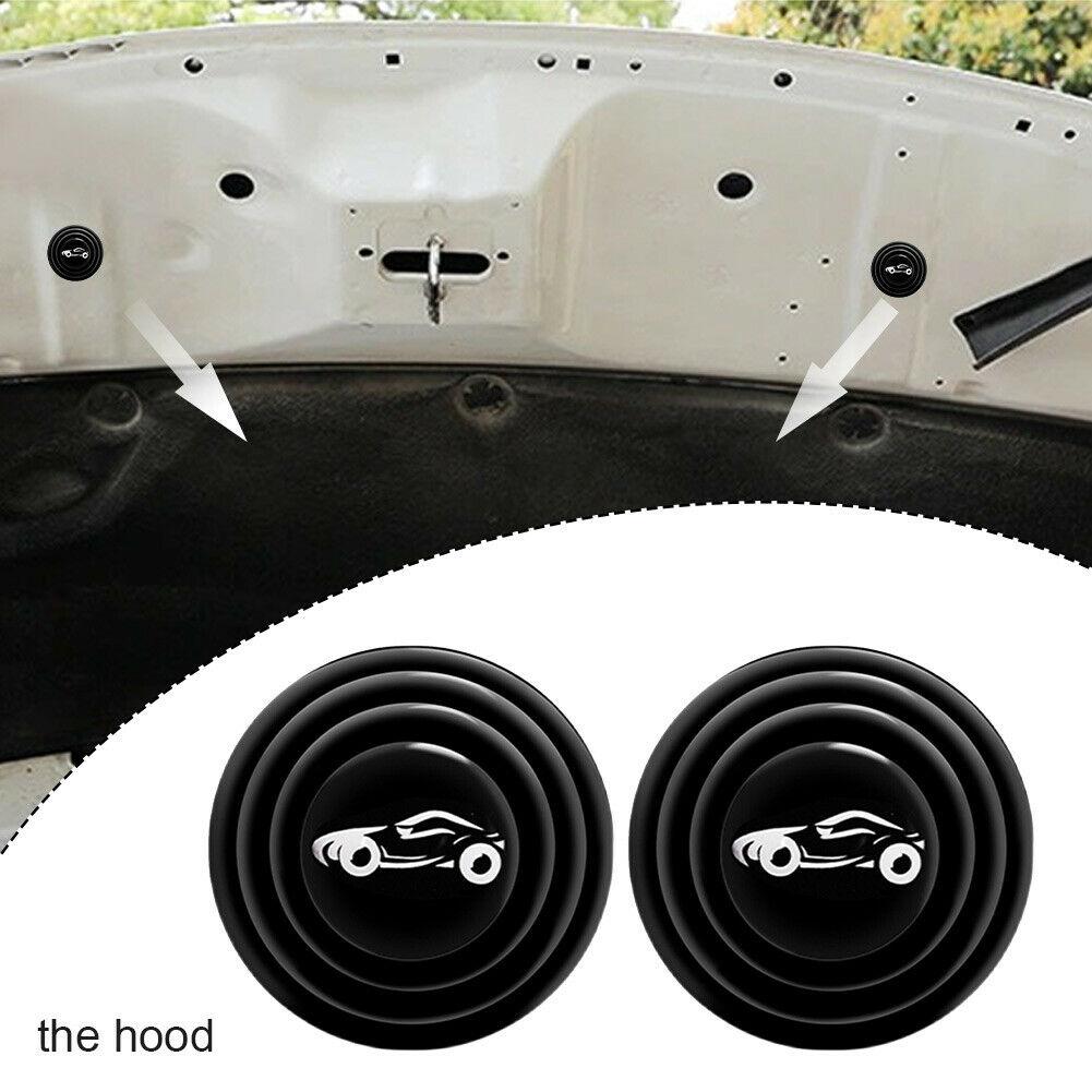 Door Anti-Collision Pad 12 PCS 2.8cm/1.10 Inch Accessories Black