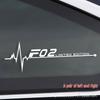 Наклейки BMW EKG на боковое стекло для 3, 5, 7 Серии, X5, X6