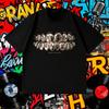 2025 Лето Central Cee Cant Rush The Great World Tour Футболка Мужская Мода Хип-хоп Хлопковые Короткий рукав Свободный Уличная одежда