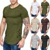 Men's Casual Slim Basic Short Sleeve Fashion T-shirt Round Neck Summer Top