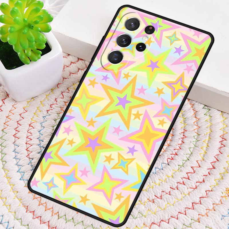 Яркие Звезды Арт Чехол для Телефона для Samsung Galaxy note 10 pro S26 Ultra S23 S24 FE S25 S21 S22 PLUS ударопрочный Чехол