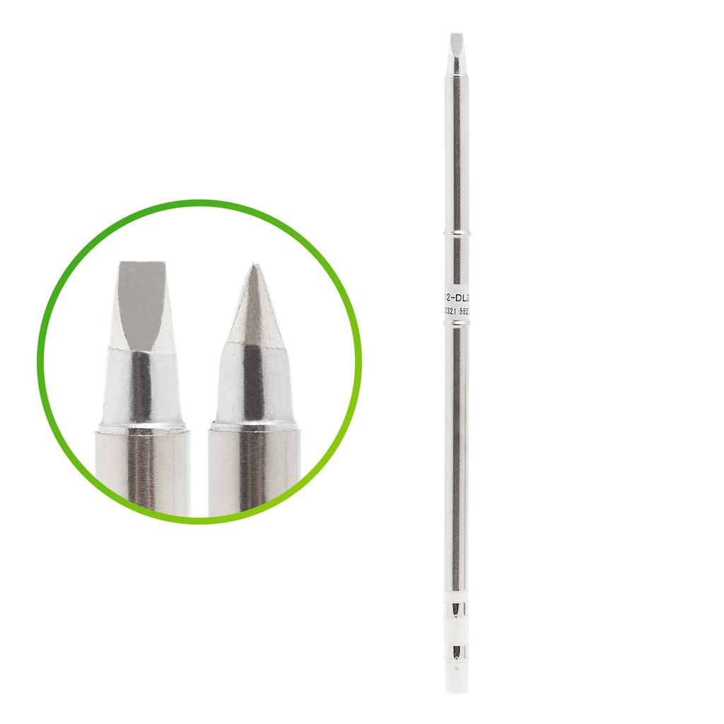 Grot Lutowniczy T12-Dl32 Dłuto 3,2Mm Z Wbudowaną Grzałką Do Stacji Lutowniczej T12