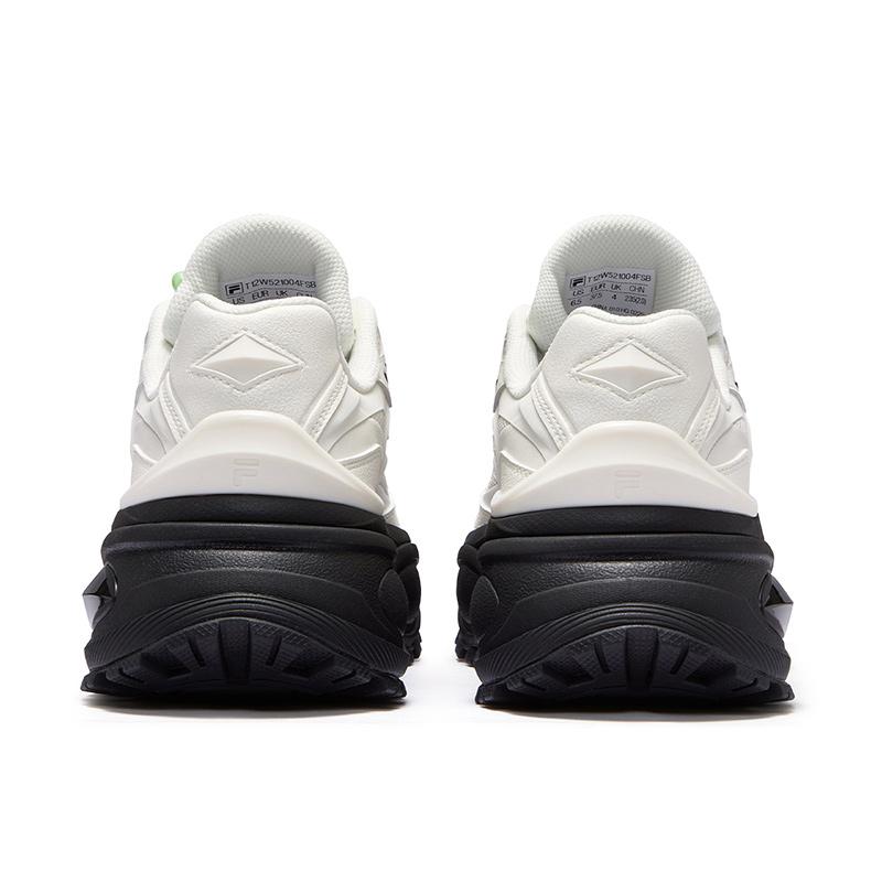 Fila Fusion Bianco III Леденцы Мода Универсальные Увеличивающие Рост Низкие Папины Кроссовки Женские Кроссовки Белый Черный T12W521004FSB