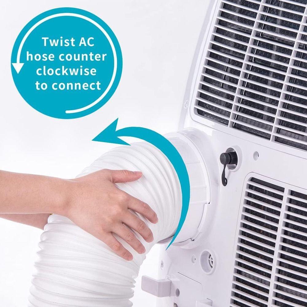 PVC Hose Vent Hose Extra Long Pipe Exhaust Hose Pipe Joint Ventilation Duct Living Room Use