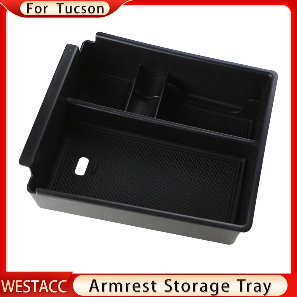 Подлокотник для центральной консоли автомобиля, ящик для хранения, чехол для Hyundai Tucson NX4 2022, сумка-органайзер для хранения вещей в салоне