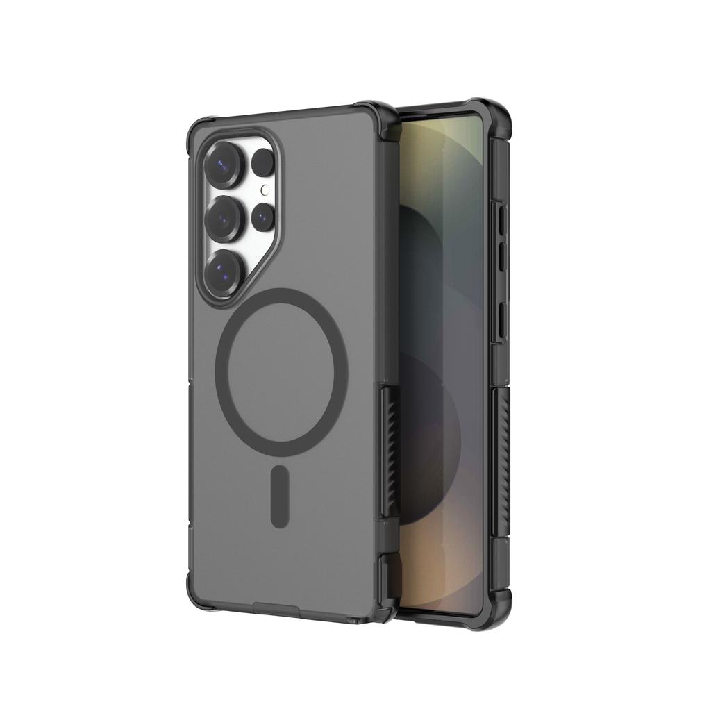 Чехол 2 в 1 Матовый Магнитный Magsafe Ударопрочный для Samsung Galaxy S25 S26 Ultra S25 S26 Plus Защитный чехол с ощущением кожи