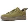Clarks Двухслойные кожаные уличные спортивные повседневные низкие кеды для скейтбординга мужские кроссовки Зеленые 261761847