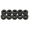 New 10PCS Motorcycle Rubber Grommets Bolt For Honda Yamaha Suzuki Kawasaki Fairing