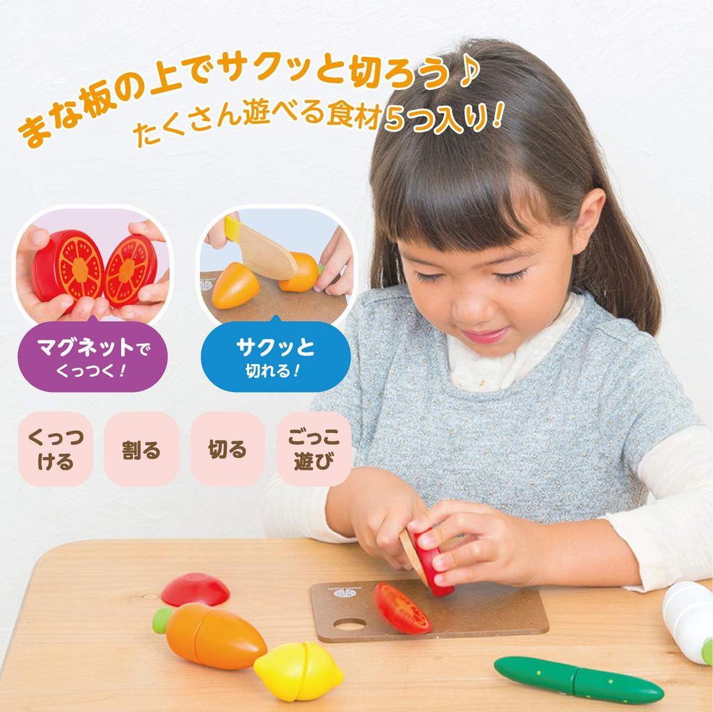 Первый игровой домик Crispy Cooking Debut Set Магнитная деревянная игрушка Play House Woody Puddy