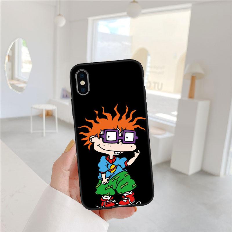 LO82 R-Rugrats Soft Shell Phone Case for Xiaomi Poco C40 C50 C51 C55 C65 C71 C75 F3 F5 F6 F7 M2 M3 Pro Ultra