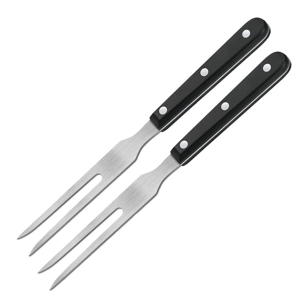 2pcs Carving, Meat Forks, 10 Inch Long Stainless Forks For BBQ, Barbecue, Serving, Cooking, Grilling, Roasting