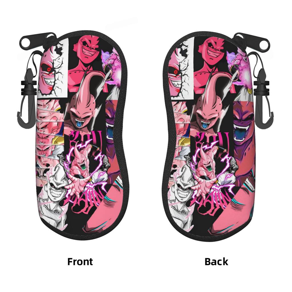 Custom Majin Buu Cartoon Anime Shell Eyeglasses Case Men Women Cool Glasses Case Sunglasses Box Pouch