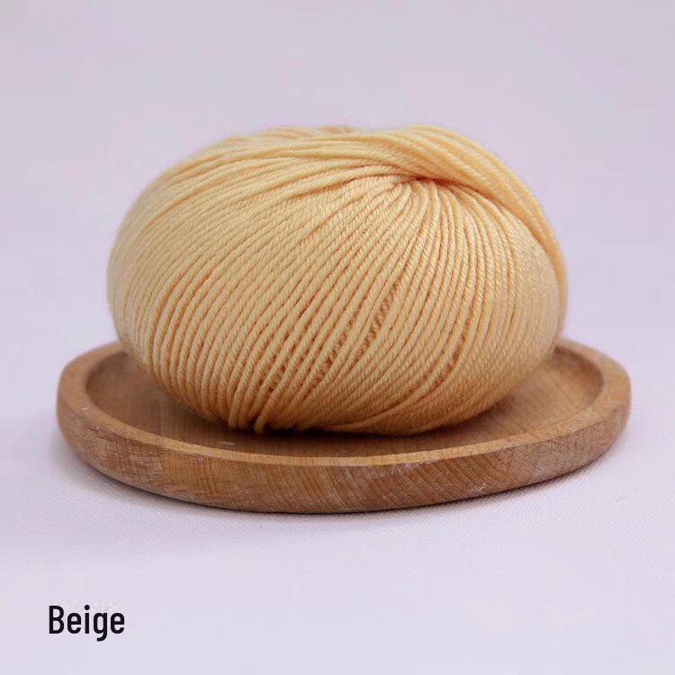 Клубок акриловой пряжи для вязания свитеров, крючков, обуви, тапочек, изделий ручной работы.