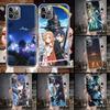 Мягкий чехол для телефона Sword Art Online для iPhone 11 17 Air 16E 16 Pro Max 15 + 14 Plus 13 Mini 12 Apple 7 SE 8 Fundas Coque 11