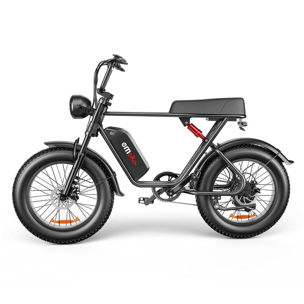 2026 EMOKO C91 20" Fat Tire Mountain Ebike 1000W 48V 20AH Removable Battery 130KM Long Range Adult Electric Bike