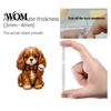 Unique Holiday Collection 2026 Christmas Dog Advent Calendar, 24 2D Acrylic Puppy Ornaments Countdown Patches Cartoon Festive Pendants for Tree, Party