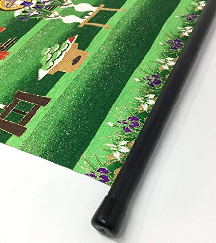 Washi Kawasumi Pattern Yuzen Washi Tapestry Festival Helmet 58 X Comes In a Cosmetic Box Helmet Decoration All-over (Boy's Decoration, 46cm)