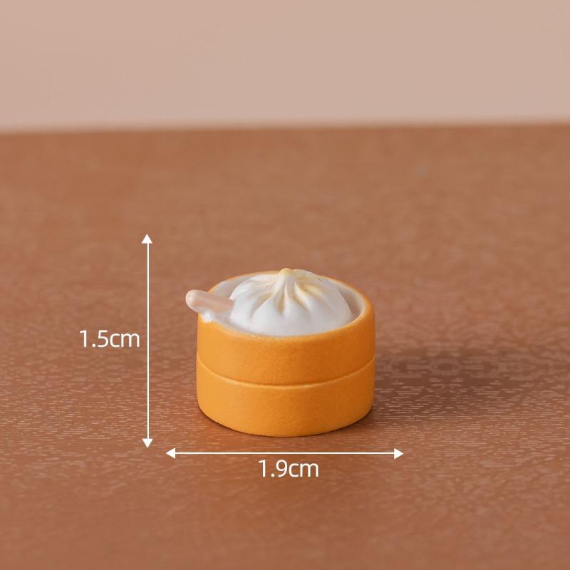 Cute Mid-Autumn Festival MooncakesRabbitsAnimal Garden Landscaping Decorations Accessoriesand Small Desktop Ornaments